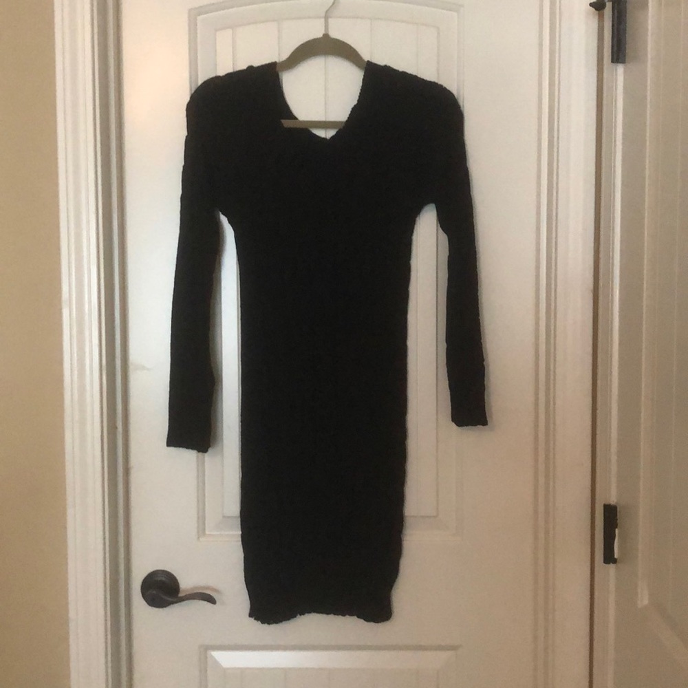 Boohoo scoop neck sweater dress never worn